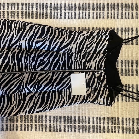 For Love And Lemons zebra mini dress size extra small - Picture 2 of 2